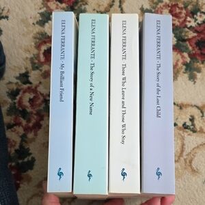 Elena Ferrante Book Set